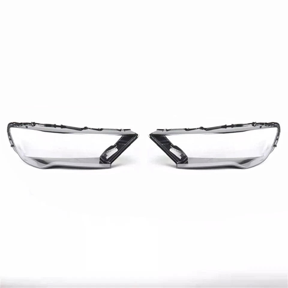 FOR AUDI Q7 4M PAIR RIGHT LEFT FRONT HEADLIGHT HEADLAMP LENS COVER 2020-2024