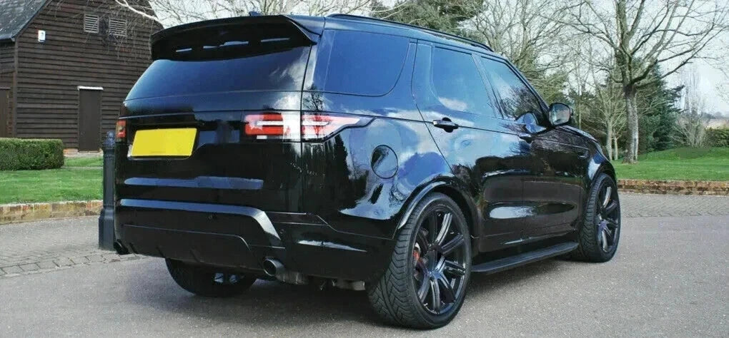 FOR LAND ROVER DISCOVERY 5 L462 SIDE STEPS RUNNING BOARDS 100% LEQUER BLACK 16+