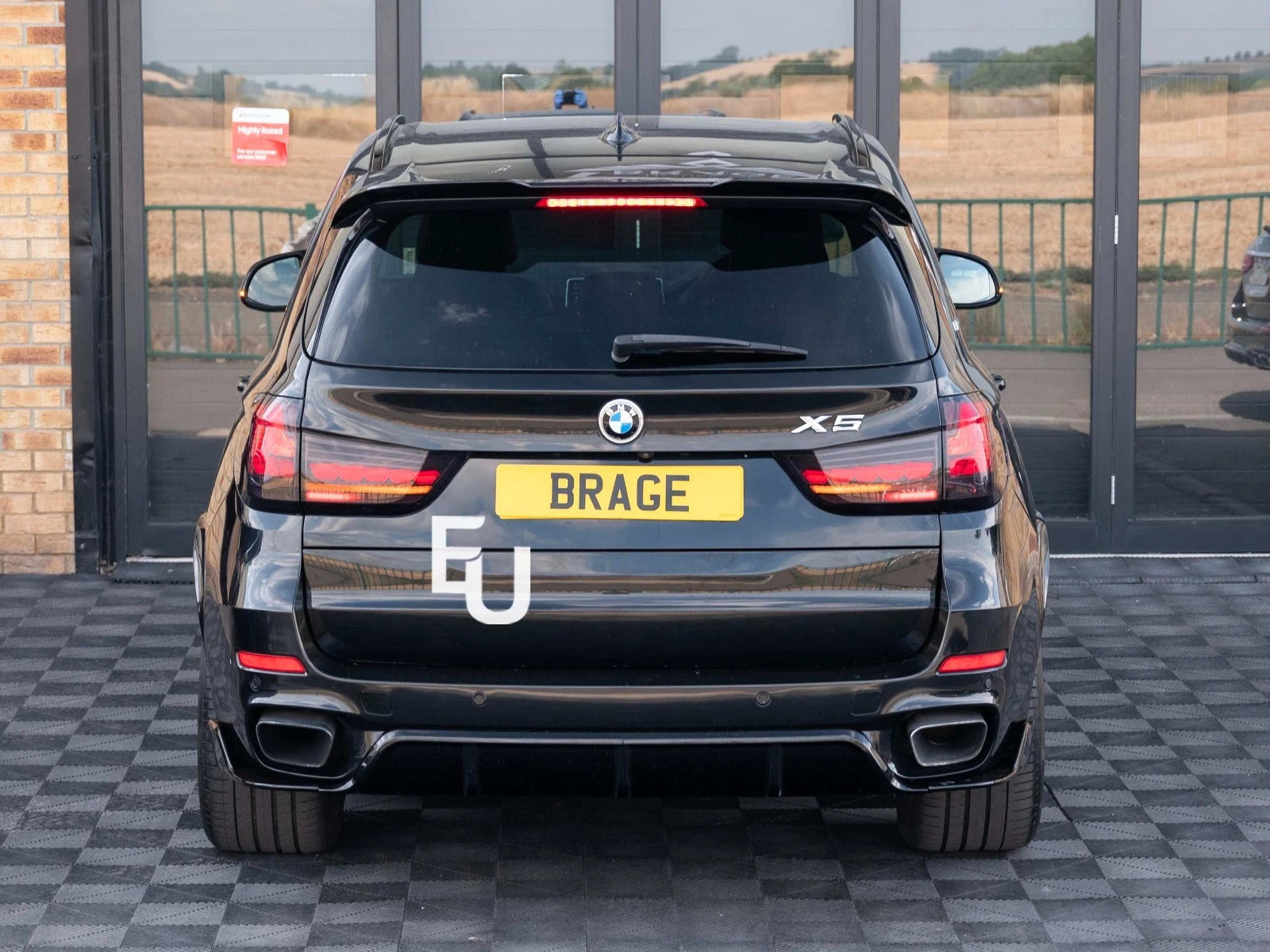 FOR BMW X5 F15 TRANSFORMED BODY KIT BODYKIT REAR DIFFUSER FRONT SPLITTER SPOILER