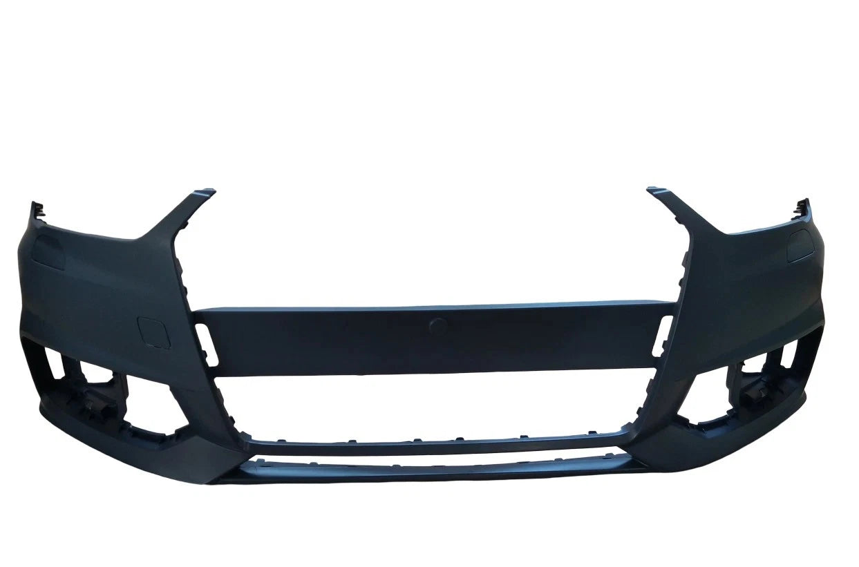 FOR AUDI A1 8X FRONT BUMPER PRIMED WITH WASHER HOLE NO PDC 8XA807065A 15-18