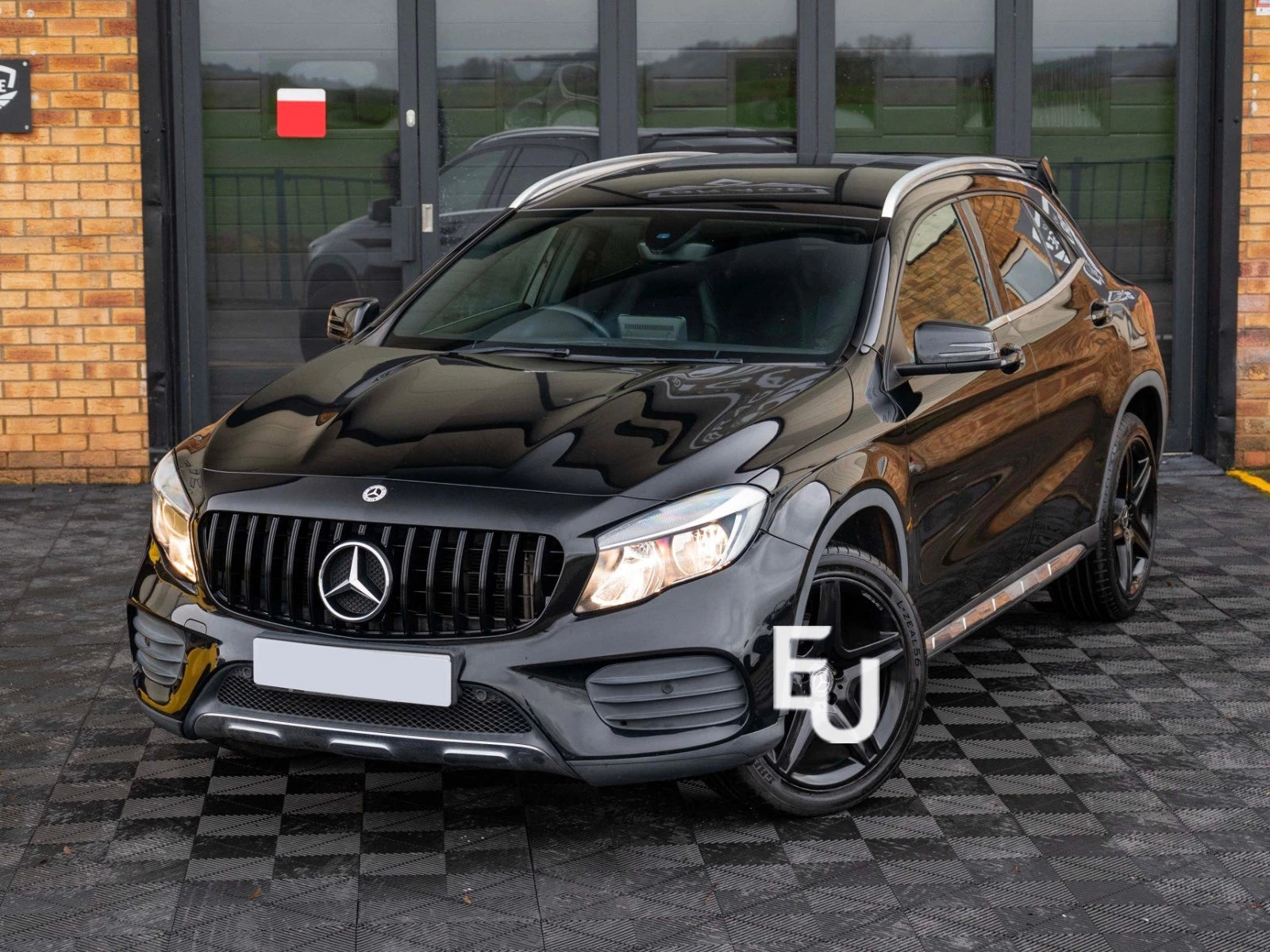 FOR MERCEDES GLA W156 X156 AMG PANAMERICANA GT GTR STYLE GRILLE GRILL GLOSS 17+