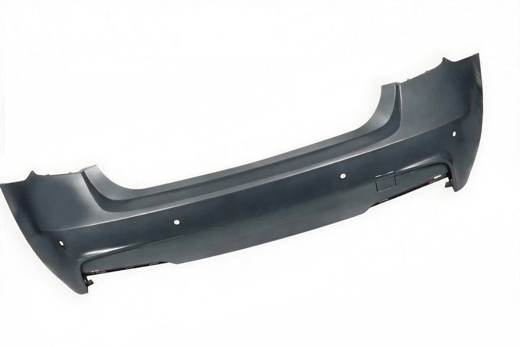 FOR BMW 3 SERIES F30 REAR BUMPER PRIMED M SPORT WITH PARKING SENSOR HOLES 11-19