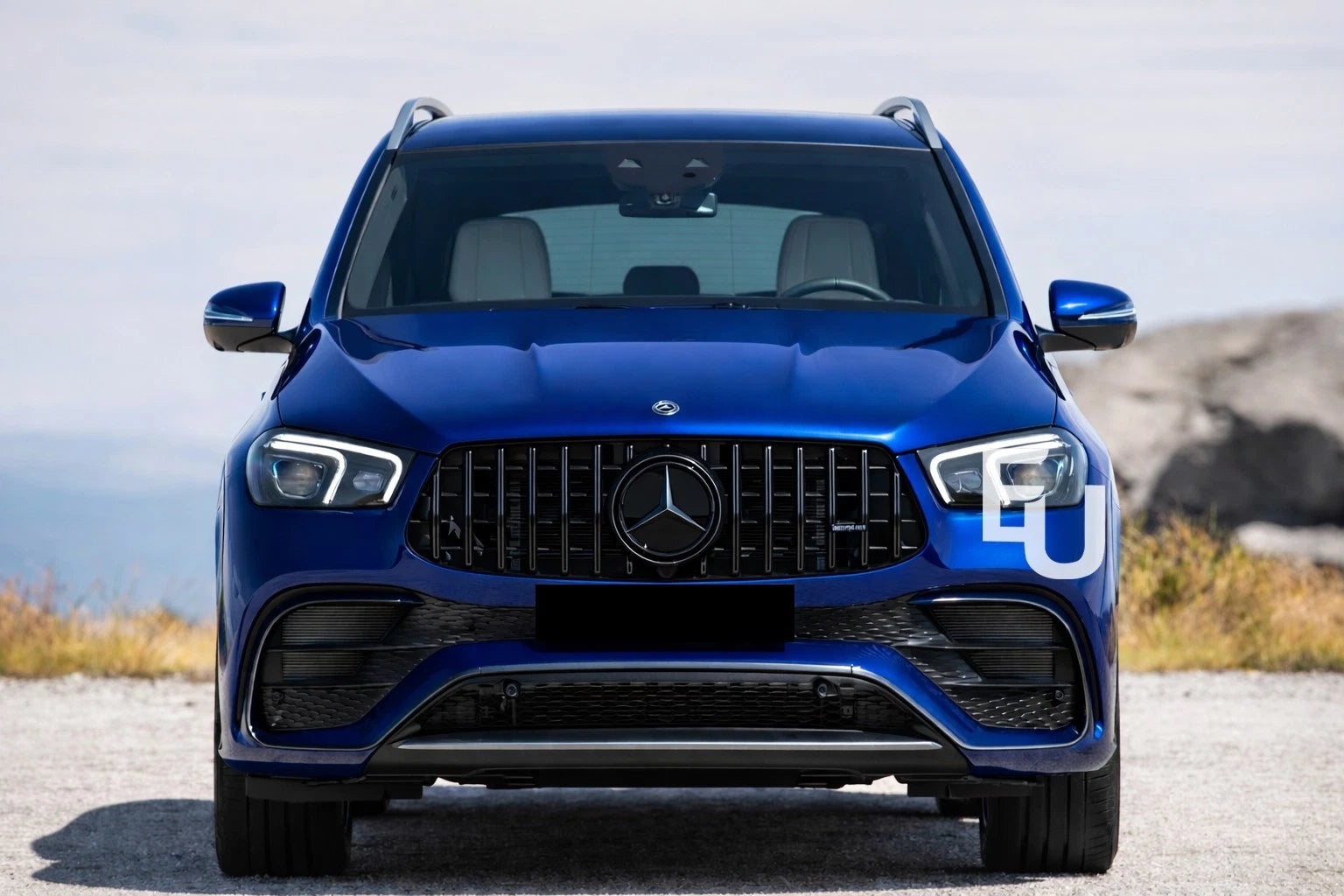 GLE63 CONVERSION FRONT BUMPER GRILLE BODY KIT FOR MERCEDES GLE W167 C167 2019-23