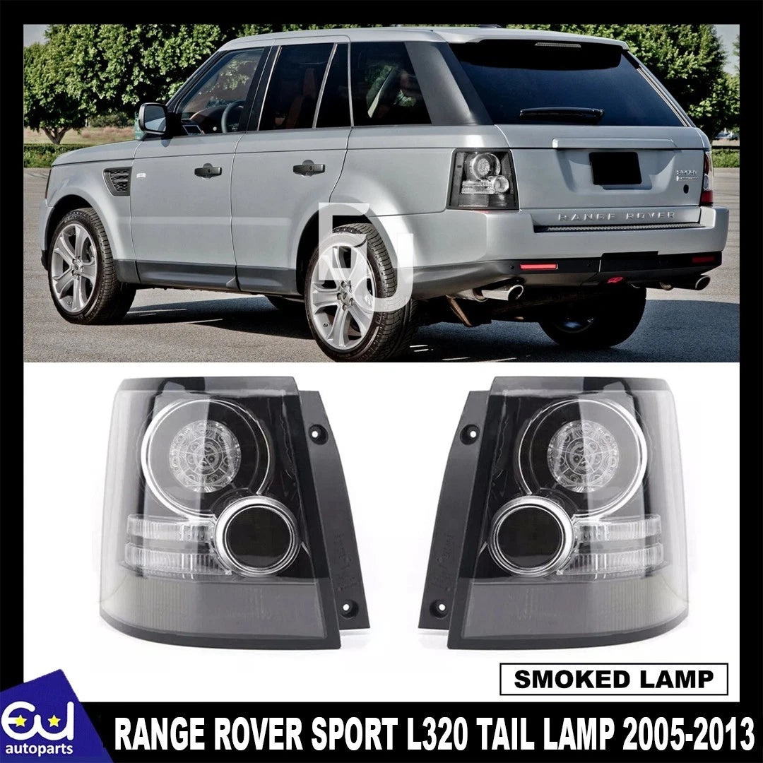 FOR LAND ROVER RANGE ROVER SPORT L320 5–13 SMOKED REAR TAIL LIGHT BRAKE LAMP SET