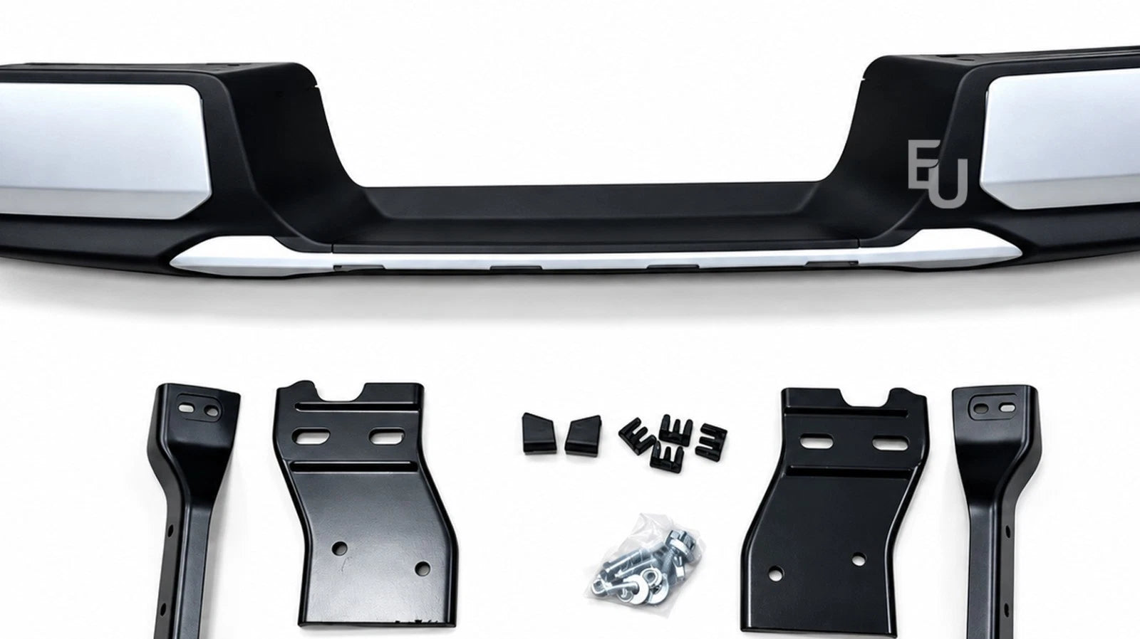 FOR MITSUBISHI L200 TRITON 5 SERIES 2019-2023 FACELIFT SILVER REAR BUMPER STEP