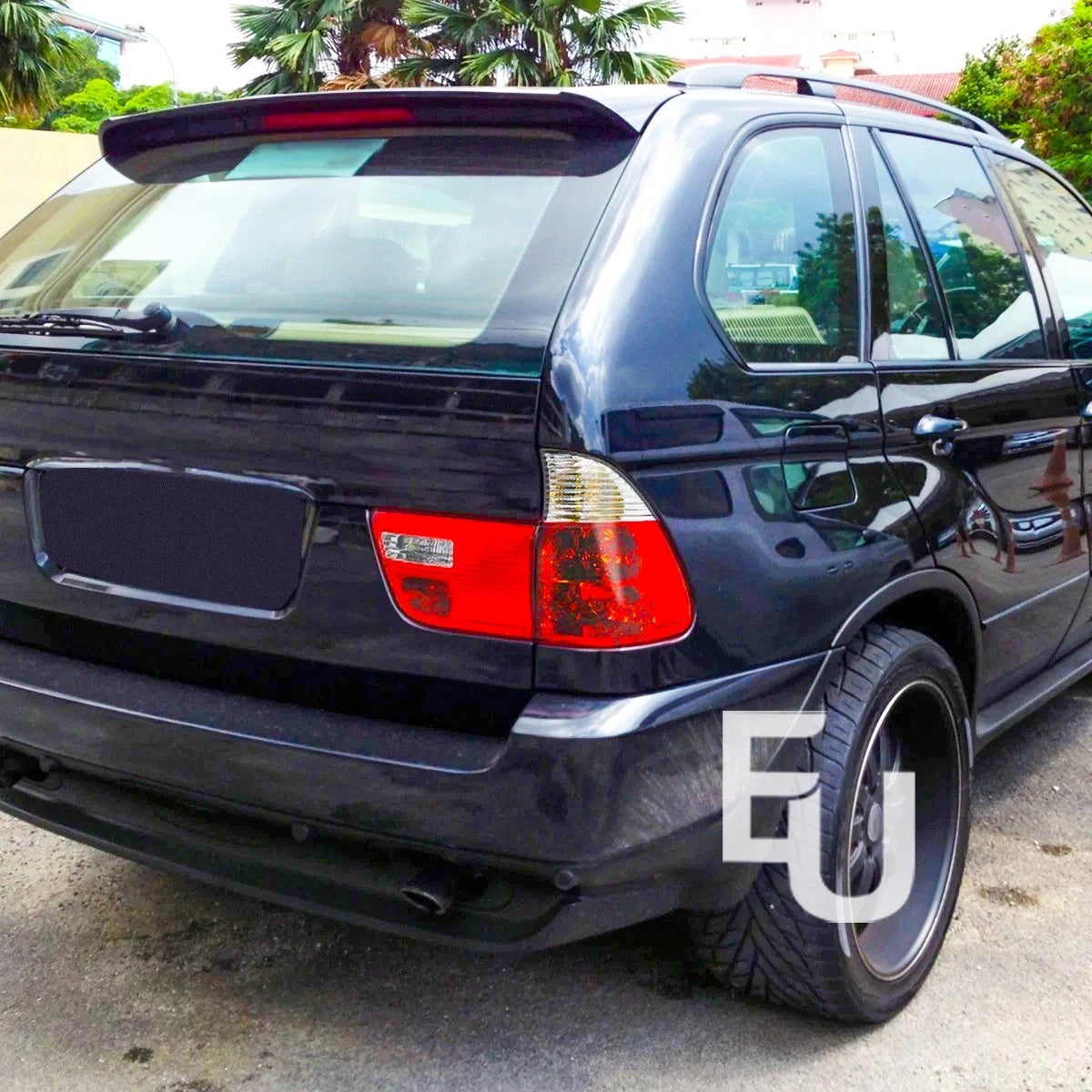 FOR BMW X5 E53 RED CLEAR PARKING TAIL LIGHTS REAR TAIL LIGHTS LIGHT LAMP 2000-06