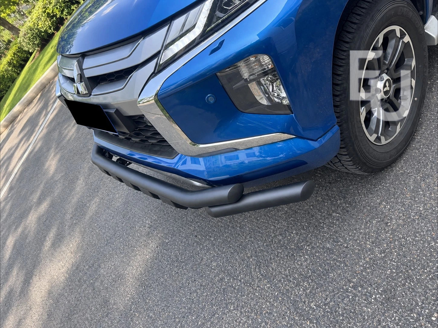 FOR MITSUBISHI L200 TRITON SERIES 5 FRONT BUMPER BULL BAR 2019-2023 FACELIFT