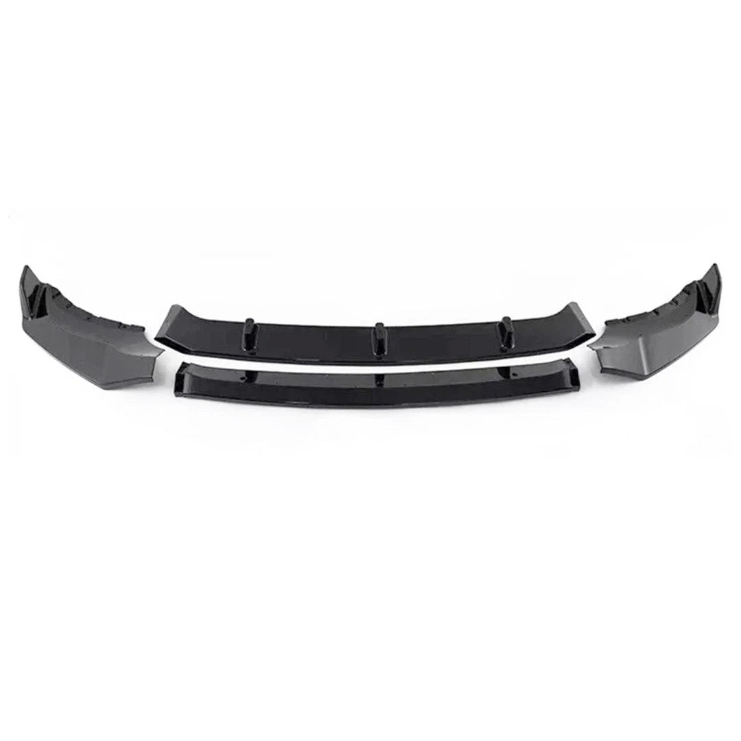 FOR BMW X5 G05 MP STYLE FRONT SPLITTER KIT SPOILER LIP GLOSS BLACK 2019-2023