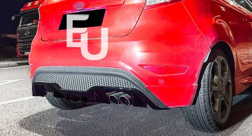 FOR FORD FIESTA ST LINE MK7 REAR DIFFUSER FRONT SPLITTER SKIRT BODY KIT 2012-17