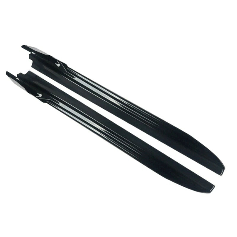 FOR BMW X5 F15 X6 F16 M SPORT SIDE SKIRTS EXTENSION BLADES LIP GLOSS BLACK 13-18