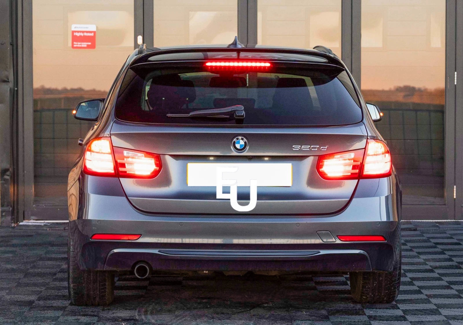 FOR BMW 3 SERIES F31 TOURING REAR ROOF SPOILER LIP WING BOOT VALANCE 2012-2019