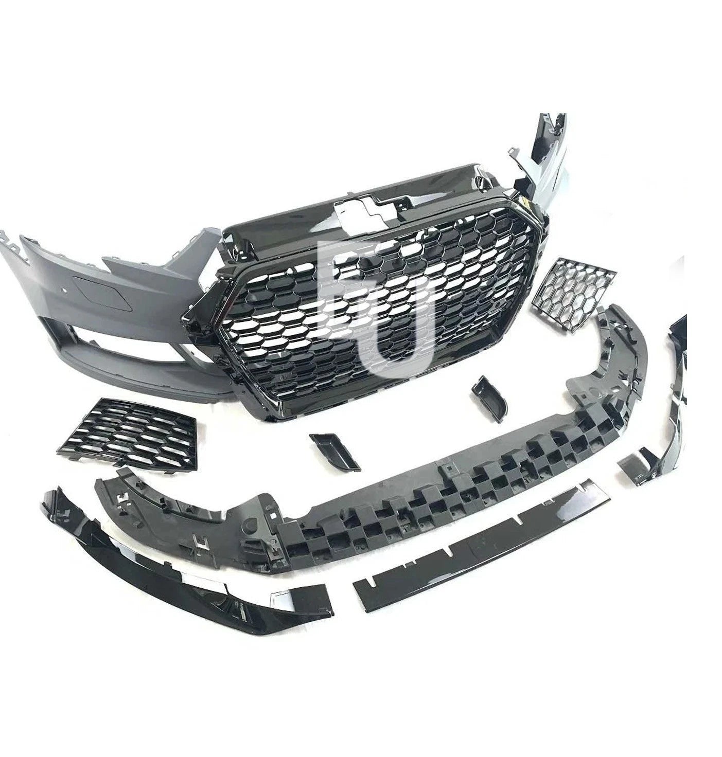 FRONT BUMPER RS3 STYLE CONVERSION FOR AUDI A3 HATCHBACK SPORTSBACK 8V 2016-2020
