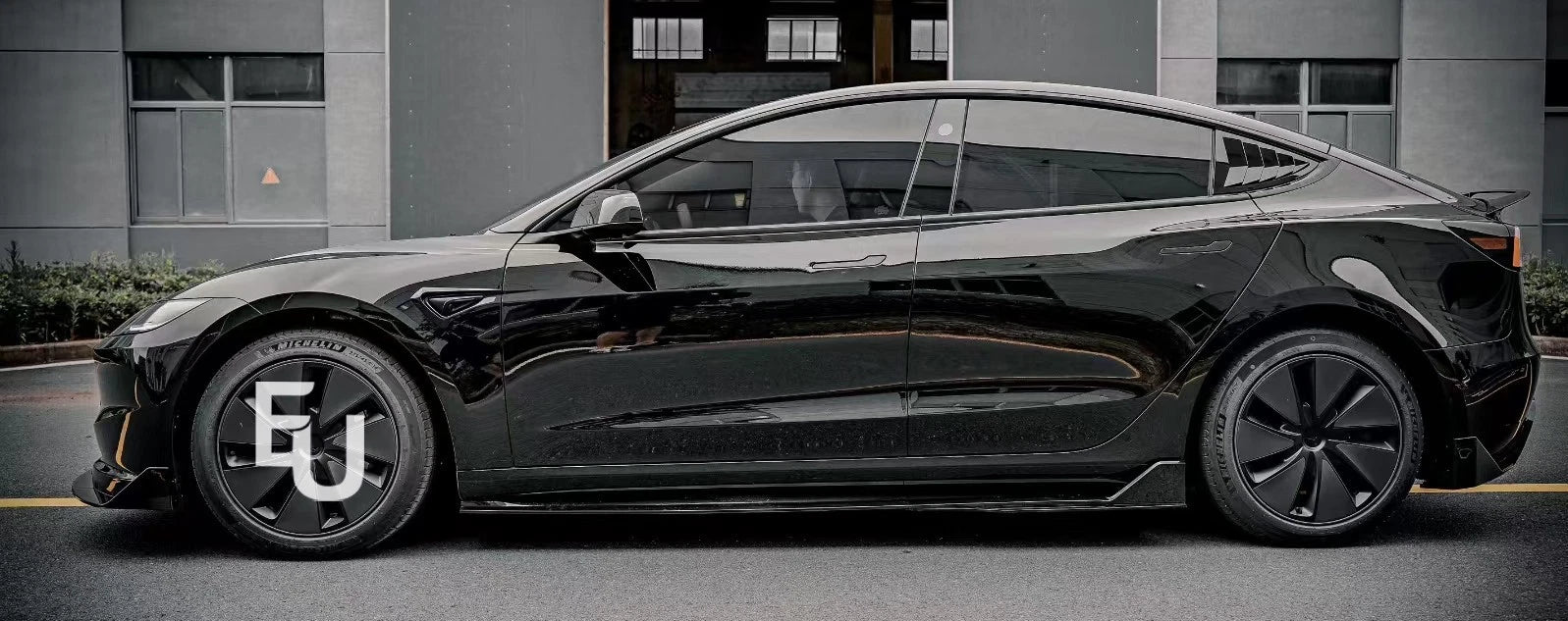BRAGE DESIGN BODY KIT FRONT SPLITTER REAR DIFFUSER FOR TESLA MODEL 3 LCI 2024+