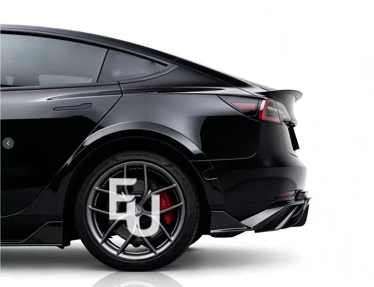 BRAGE DESIGN WIDE BODY AERO BODY KIT WHEEL ARCH FRONT SPLITTER FOR TESLA MODEL 3
