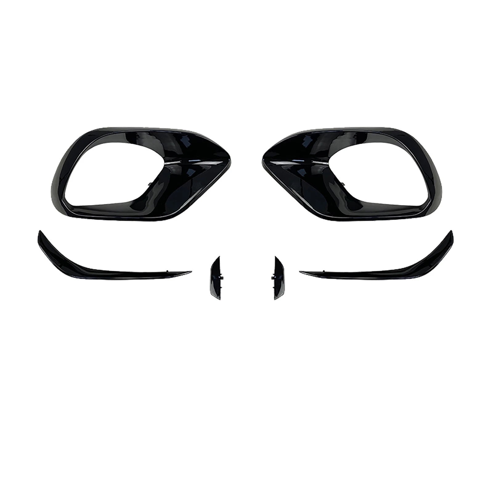 FOR MERCEDES CLA C118 W118 CLA45 AMG FRONT BUMPER SPLITTER LIP AERO KIT CANARDS
