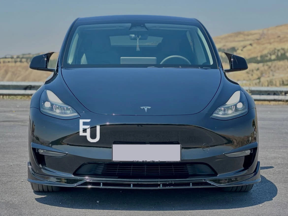 FOR TESLA MODEL Y BODY KIT BODYKIT FRONT SPLITTER LIP REAR DIFFUSER MIRROR 2021+