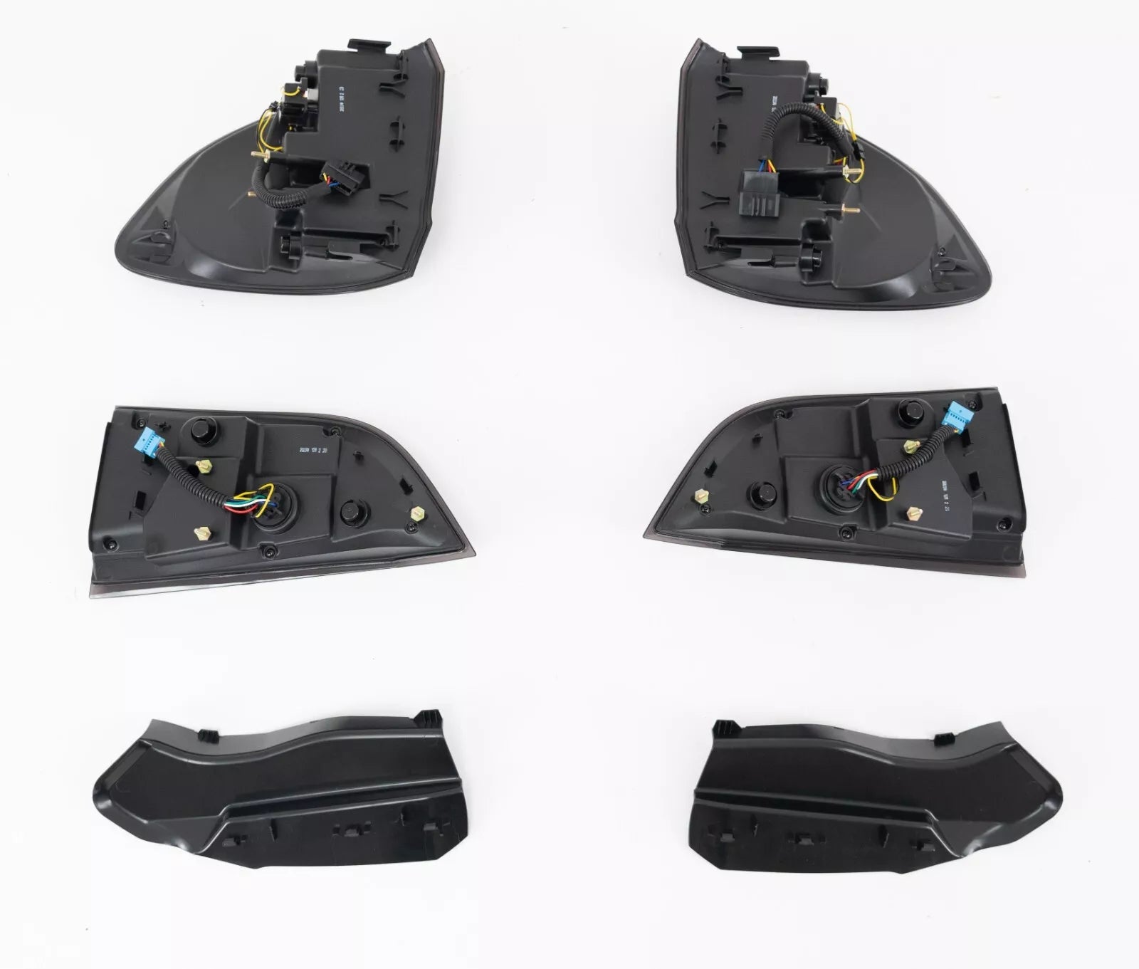 FOR BMW X5 F15 2013-2018 PAIR GTS LED BLACK SMOKED ANIMATION TAIL LIGHTS LAMP