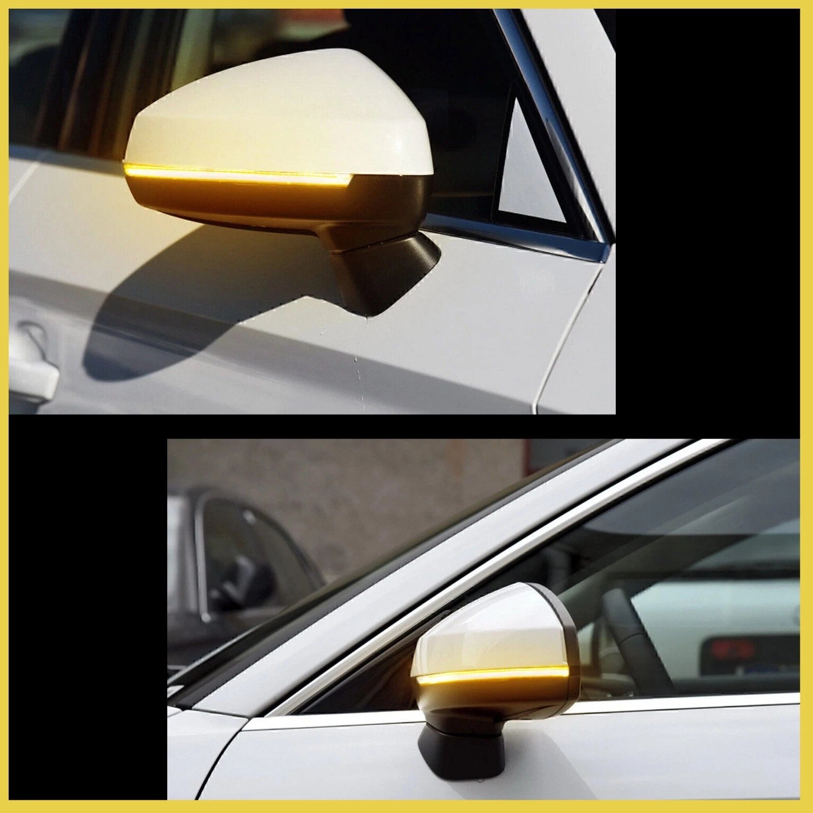 2X FOR AUDI 8Y RS3 S3 A3 DYNAMIC LED WING MIRROR INDICATOR TURN SIGNAL LIGHT 12V