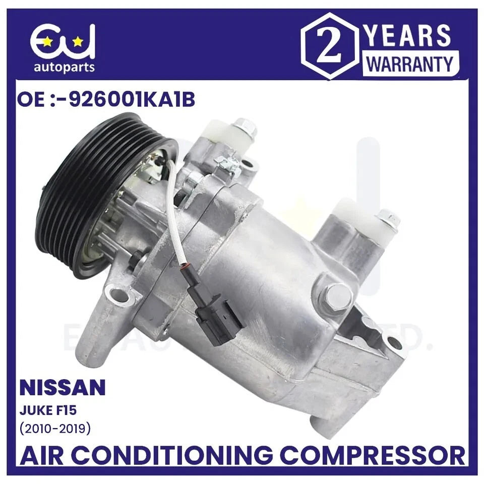 AIR CON A/C AC COMPRESSOR PUMP FOR NISSAN JUKE F15 2010-2019 1.6 PETROL DIG-T