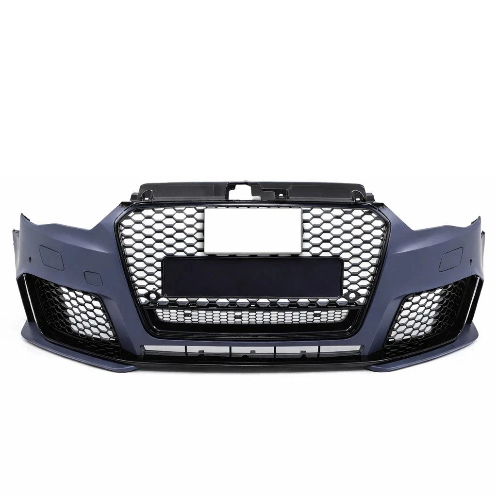 RS3 STYLE FRONT BUMPER CONVERSION KIT FOR AUDI A3 8V 13-16 HATCHBACK