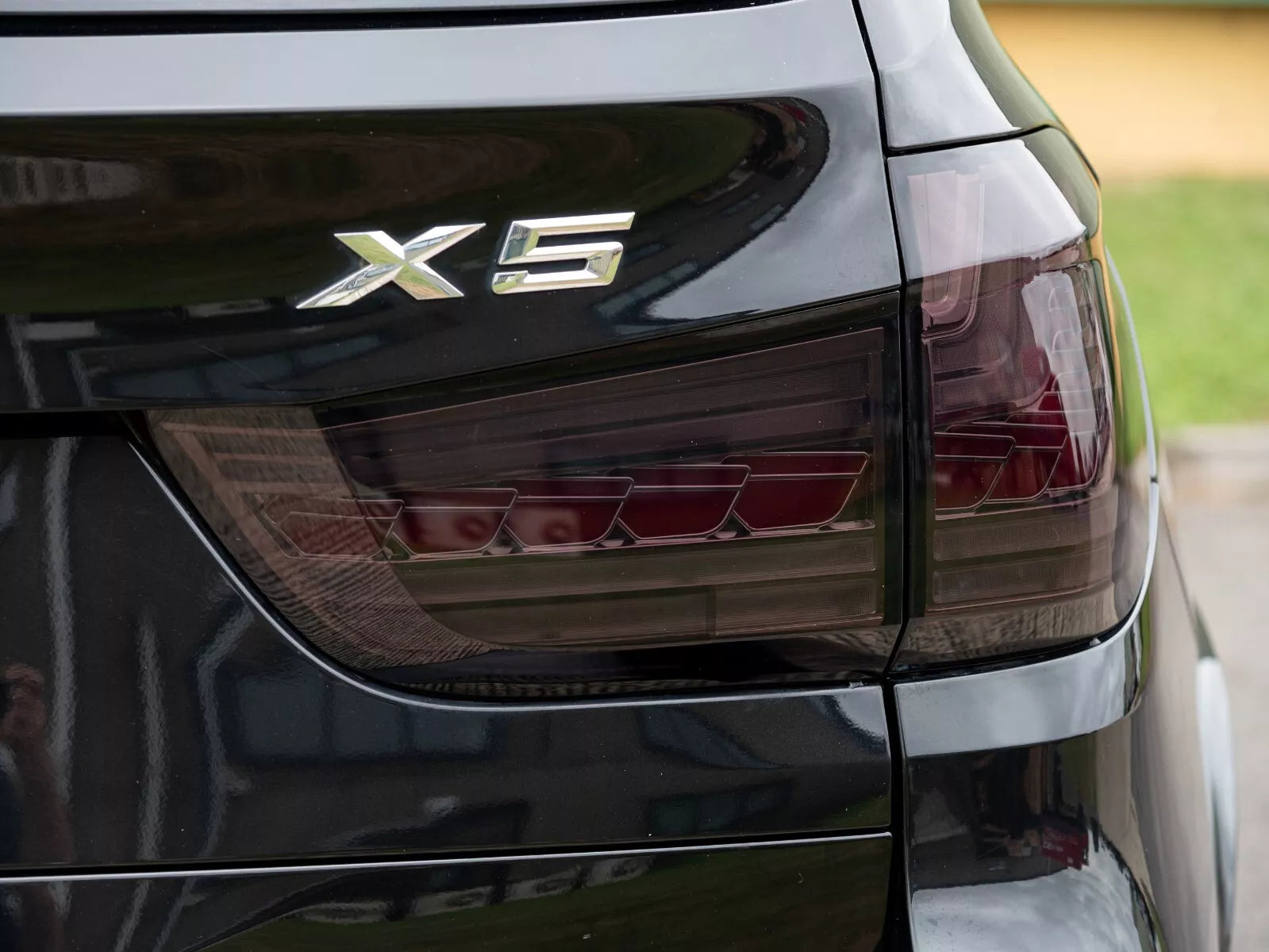 FOR BMW X5 F15 2013-2018 PAIR GTS LED BLACK SMOKED ANIMATION TAIL LIGHTS LAMP