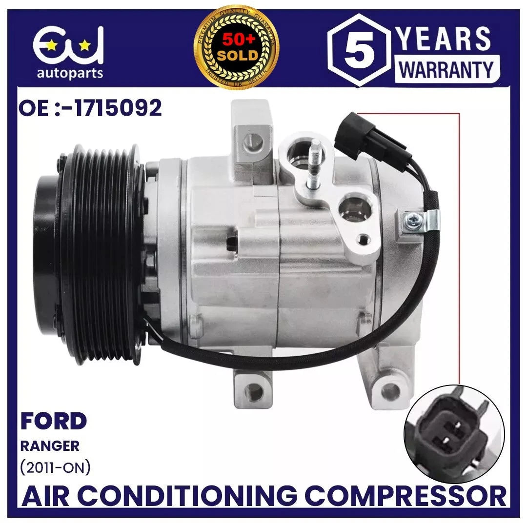 AIR CON AC COMPRESSOR PUMP FOR FORD RANGER TKE TDCi 2.2 3.2 DIESEL 2011+ 1715092