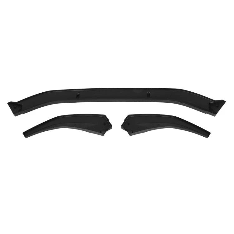 FOR AUDI A4 S4 B9.5 S LINE FACELIFT FRONT SPLITTER LIP SPOILER GLOSS BLACK 19-24