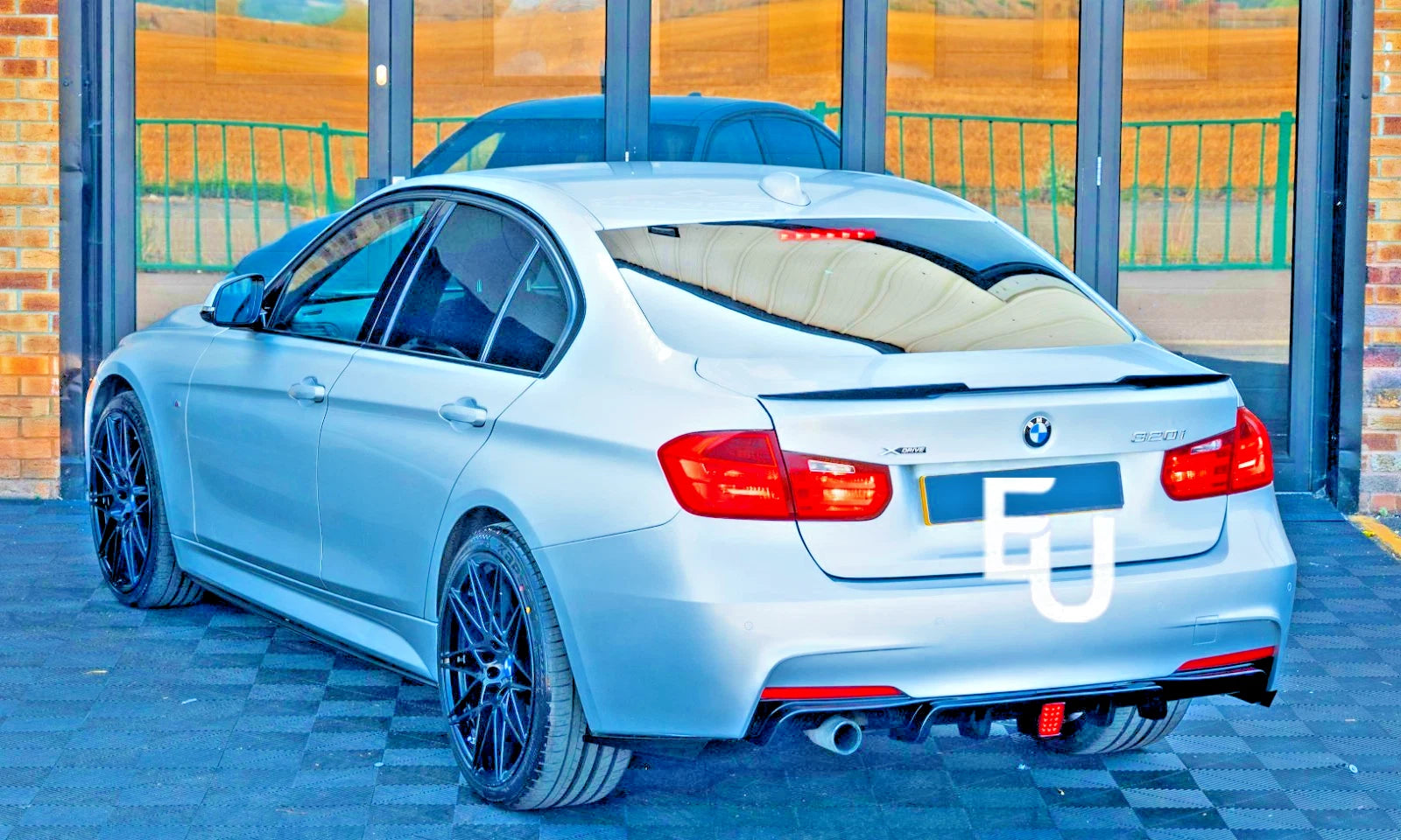 FRONT LIP SPLITTER REAR LED DIFFUSER BODYKIT FOR BMW 3 SERIES F30 MP BODY KIT