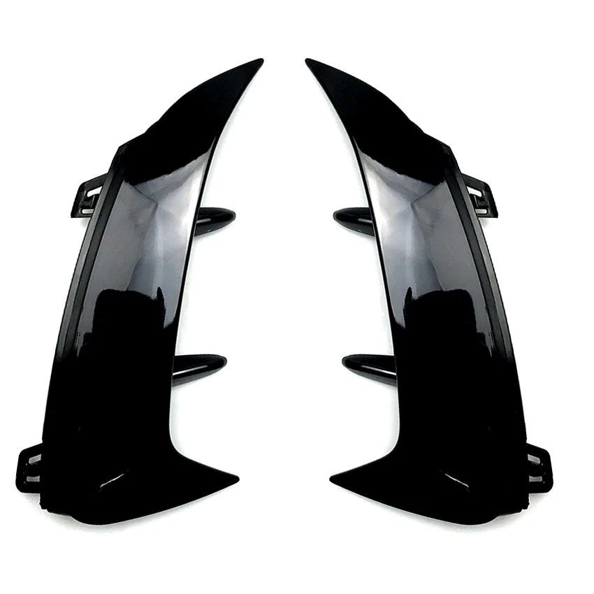 FOR MERCEDES A-CLASS V177 SEDAN A200 A220 2X REAR BUMPER SPOILER CANARD AIR VENT