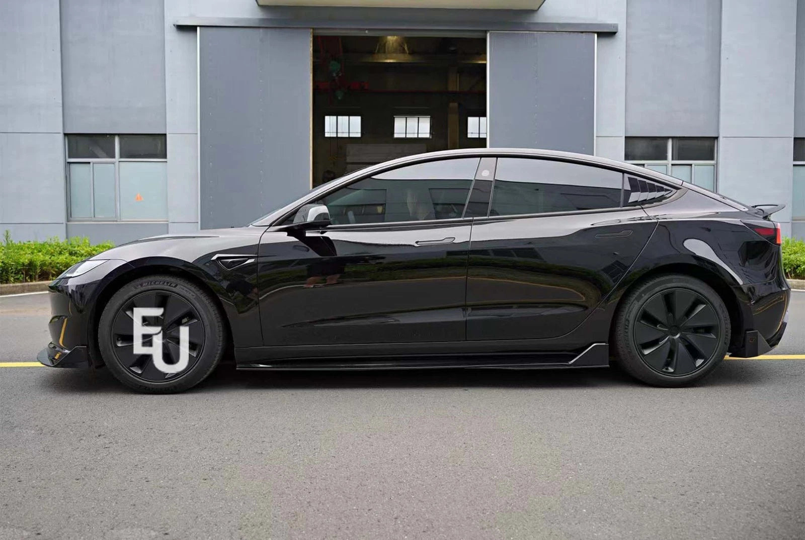 BRAGE DESIGN AERO BODY KIT FRONT SPLITTER REAR DIFFUSER FOR TESLA MODEL 3 2017+