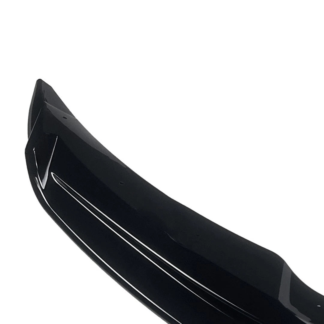 FOR VW T-ROC SE STANDARD FRONT BUMPER SPOILER LIP SPLITTER GLOSS BLACK 2017-2021