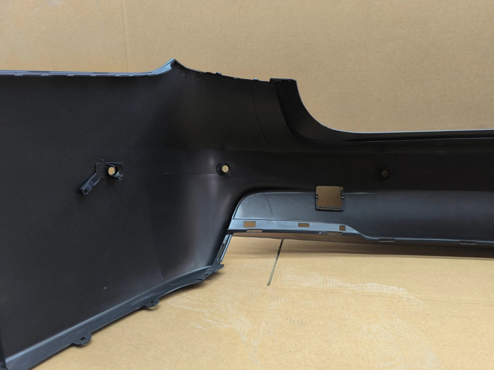 FOR BMW 3 SERIES F30 REAR BUMPER PRIMED M SPORT WITH PARKING SENSOR HOLES 11-19