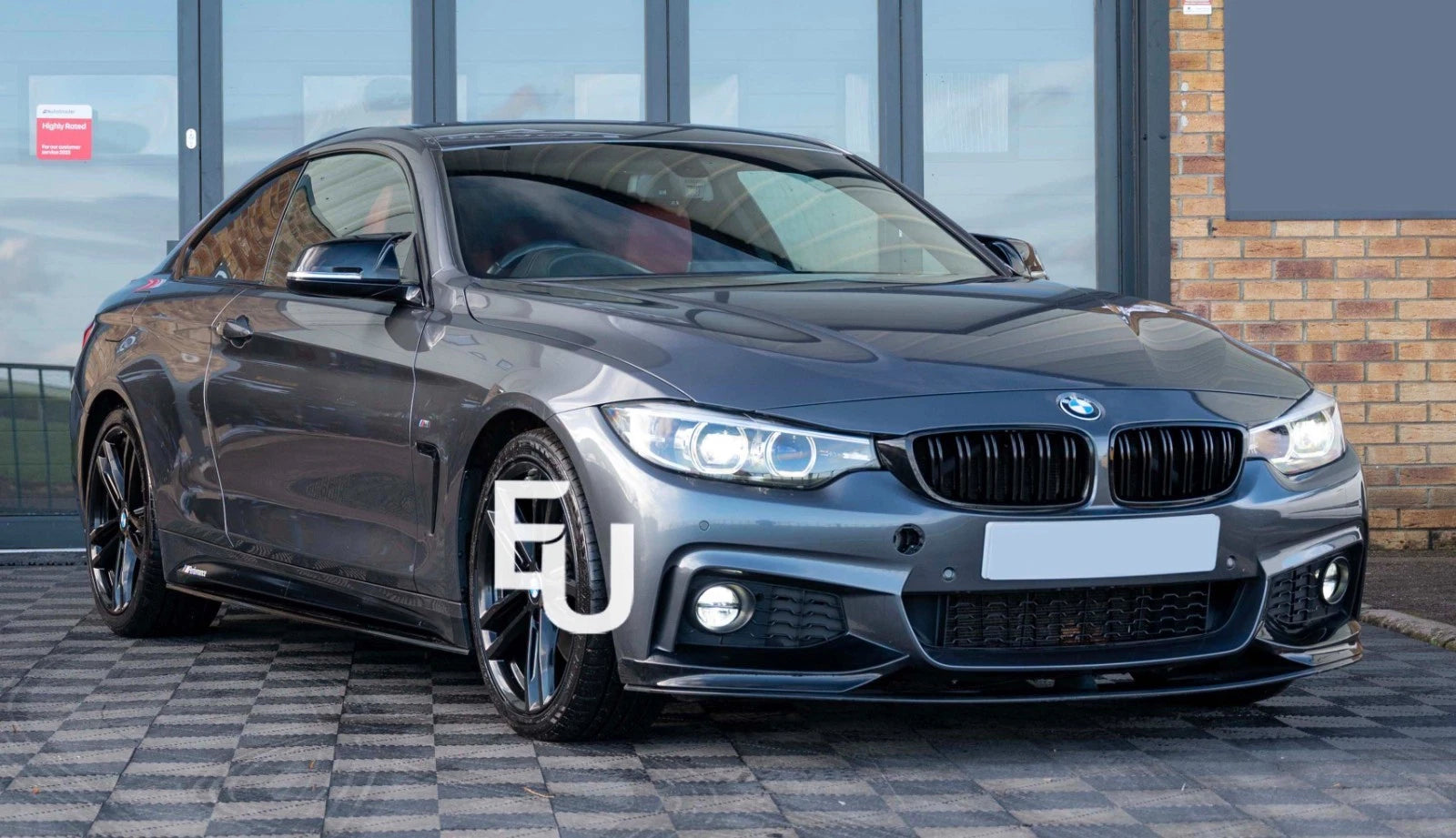 FOR BMW F32 F33 F36 4 SERIES FRONT SPLITTER LIP DIFFUSER M PERFORMANCE 2014-2020