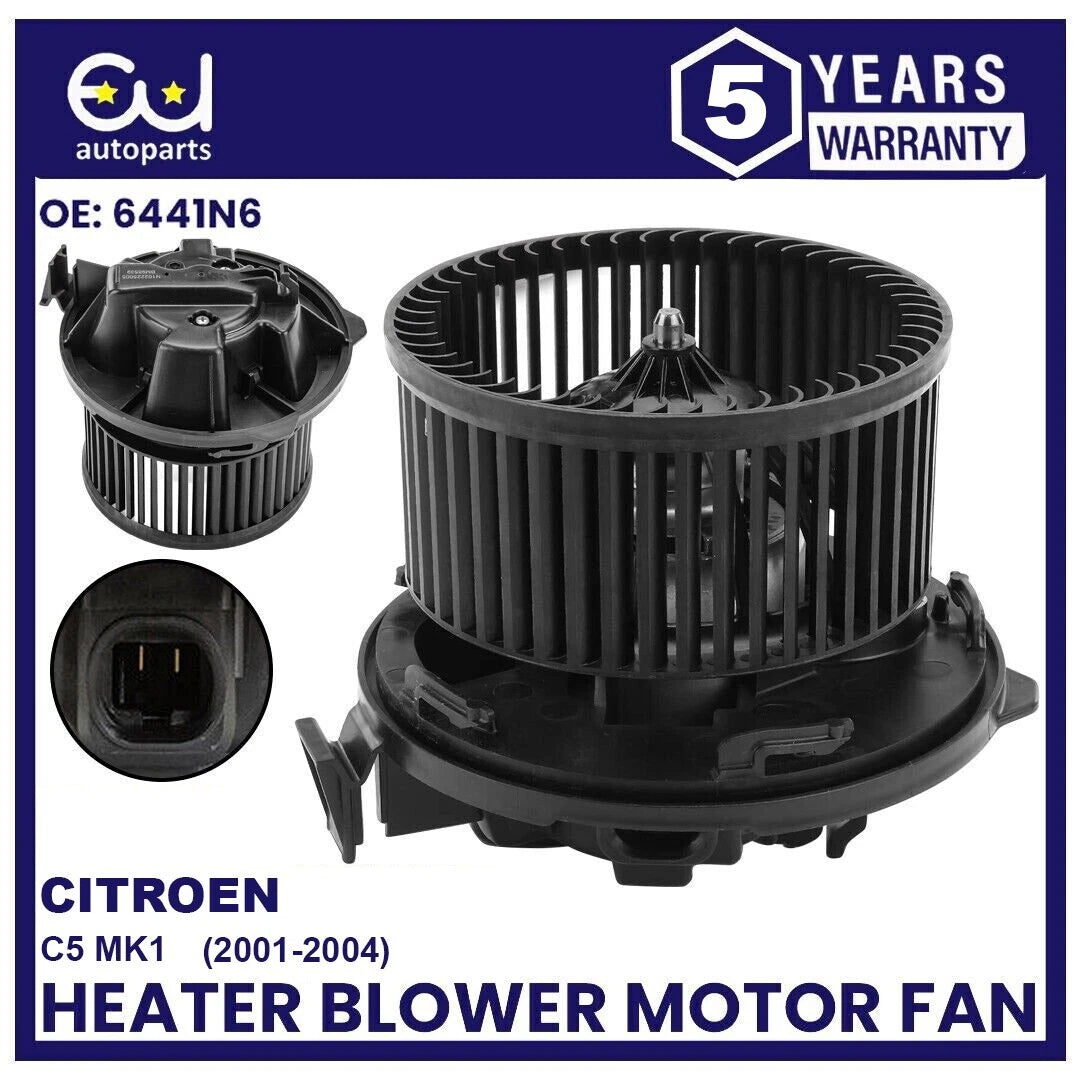 NEW HEATER BLOWER MOTOR FAN FOR CITROEN C5 MK1 2001-2004 6441N6