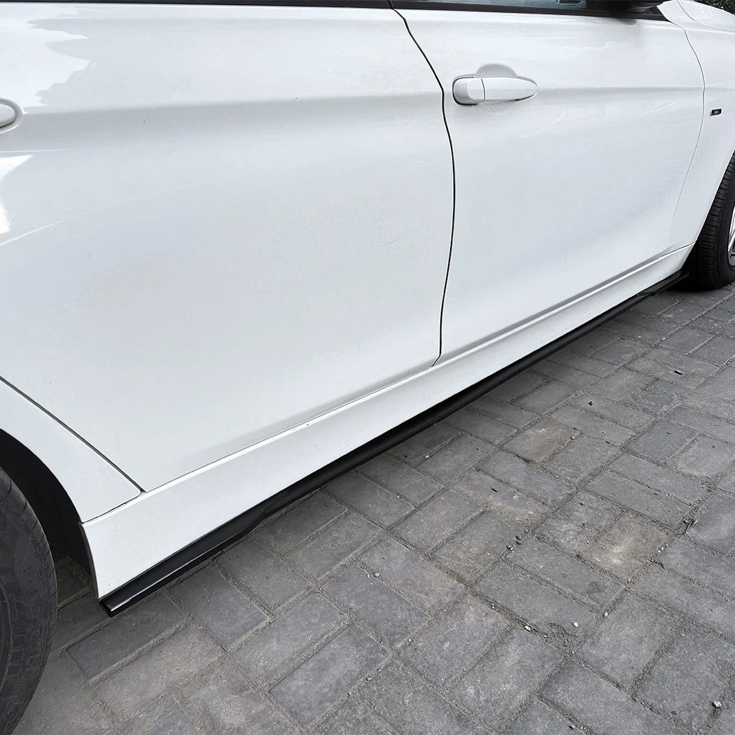 FOR BMW 3 SERIES F30 F31 STANDARD SIDE SKIRTS EXTENSION BLADE GLOSS BLACK 11-19