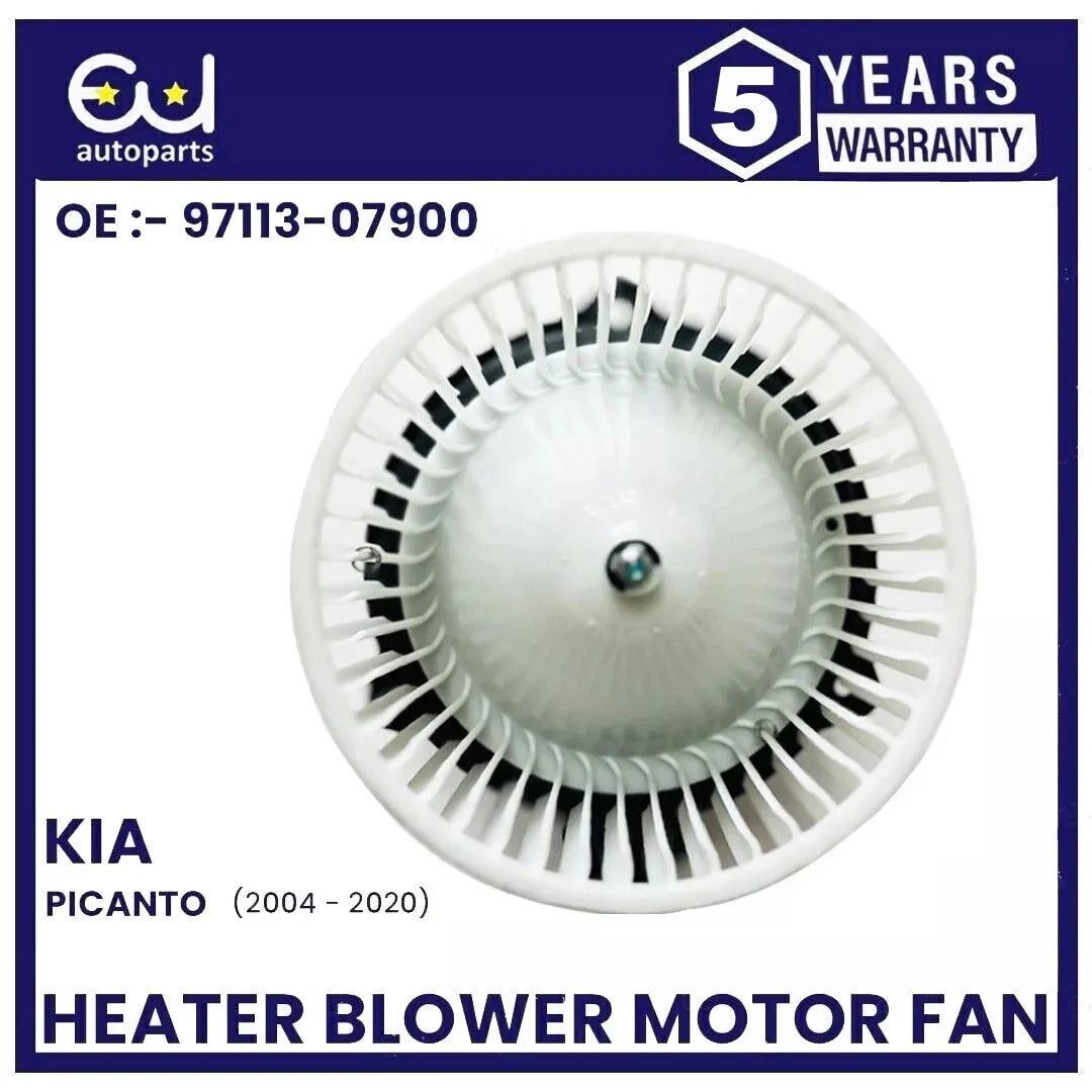 HEATER FAN BLOWER MOTOR ASSEMBLY FOR KIA PICANTO MK1 1.0 1.1 CRDI 2004-2011