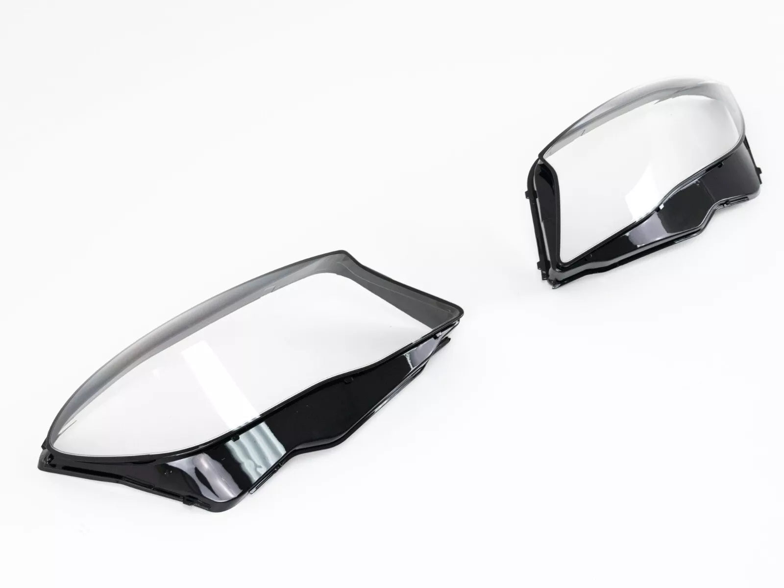 FOR MERCEDES GLA W156 X156 FRONT LEFT RIGHT PAIR HEADLIGHT LENS COVERS 2017-2019
