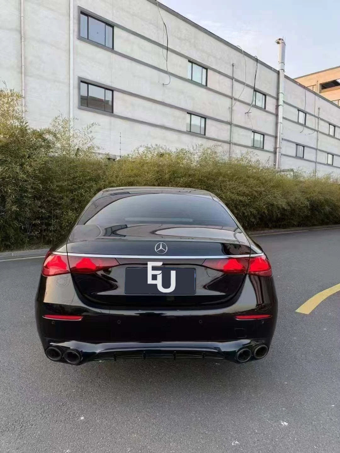 FOR MERCEDES E CLASS E53 LOOK W214 S214 SE STANDARD REAR DIFFUSER W/TIPS 2023+