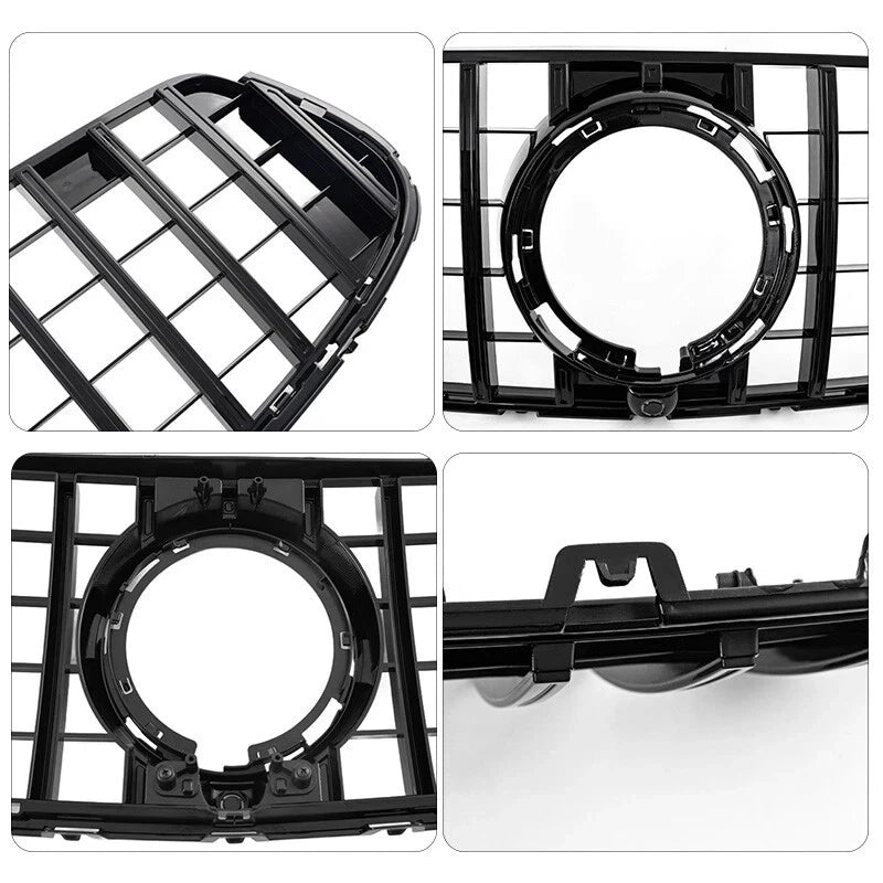 PANAMERICANA GT STYLE FRONT GRILLE GRILL FOR MERCEDES GLC X253 C253 LCI 2019-23