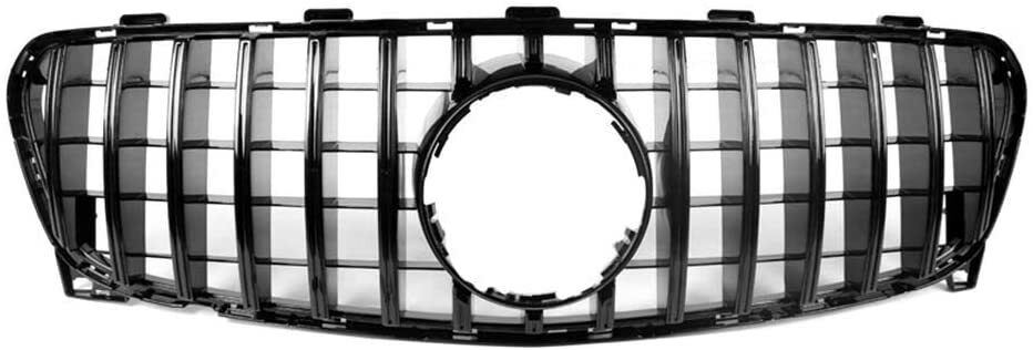 FOR MERCEDES X156 W156 GLA CLASS AMG PANAMERICANA GT GTR STYLE GRILLE BLK 13-16