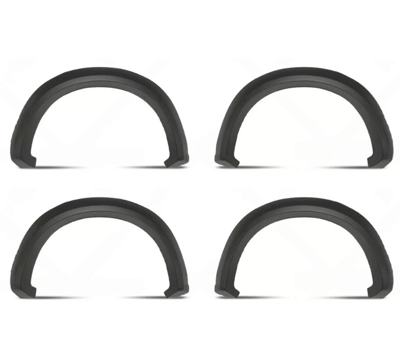 MATTE BLACK RAPTOR STYLE BUMPER WHEEL ARCHES BODYKIT KIT FOR FORD RANGER T9 22+