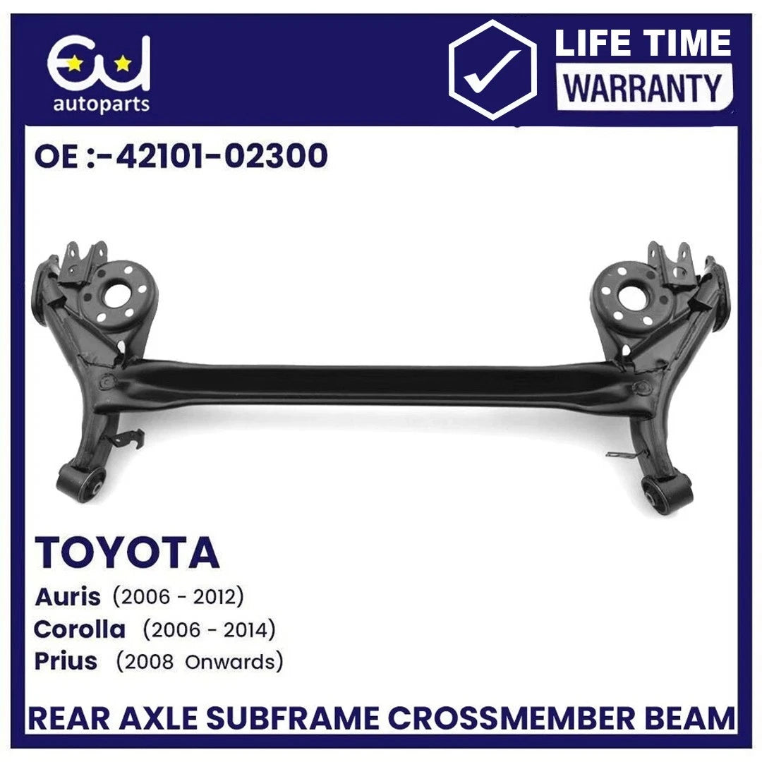 REAR AXLE SUBFRAME CROSSMEMBER FOR TOYOTA AURIS 06-12 COROLLA 06-14 PRIUS 08-