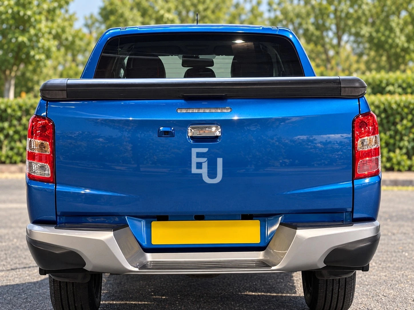 FOR MITSUBISHI L200 TRITON SERIES 5 SILVER REAR BUMPER STEP 2015-2019 PRE-LCI