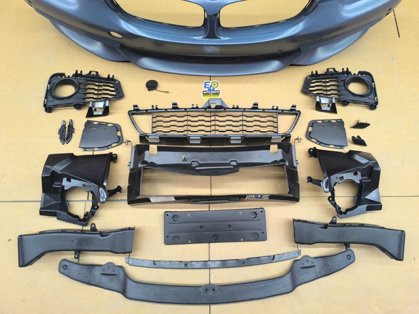FOR BMW 4 SERIES F32 F33 F36 M SPORT STYLE FRONT BUMPER KIT PDC WASHERS W/HOLE