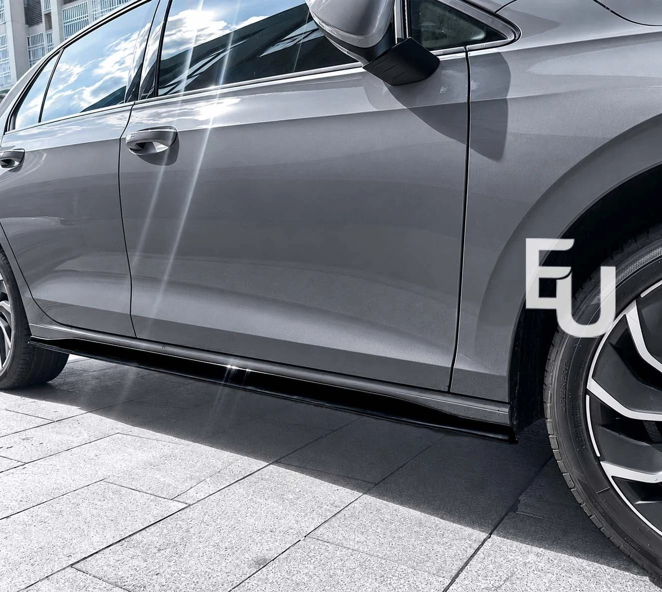 FOR VW GOLF MK8 SE STANDARD R LINE STYLE SIDE SKIRT SKIRTS EXTENSION BLADES 20+