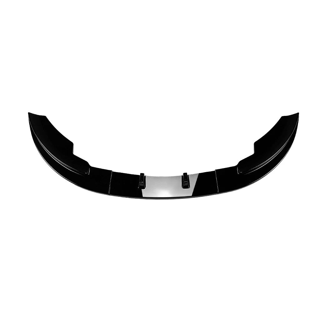 GLOSS BLACK FRONT SPLITTER LIP FOR FORD FIESTA MK7 STANDARD PRE-FACELIFT 2008-12