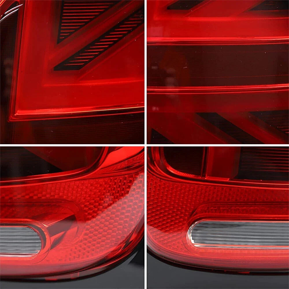 FOR MINI COOPER F55 F56 F57 2014-2023 REAR PAIR RED FULL LED TAIL LIGH