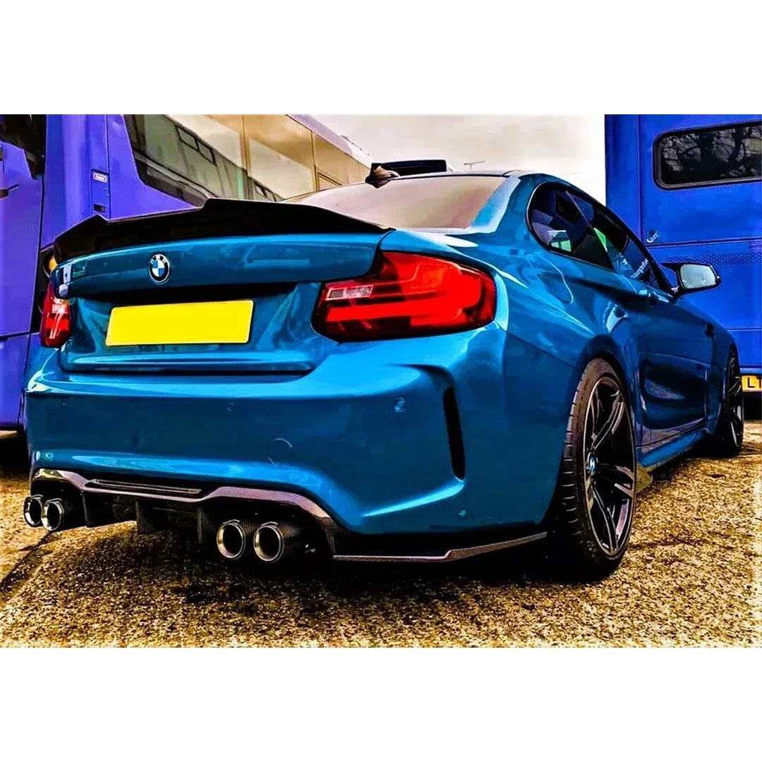 REAR TRUNK BOOT SPOILER PSM DUCKTAIL STYLE FOR BMW 2 SERIES F22 COUPE F87 14-21