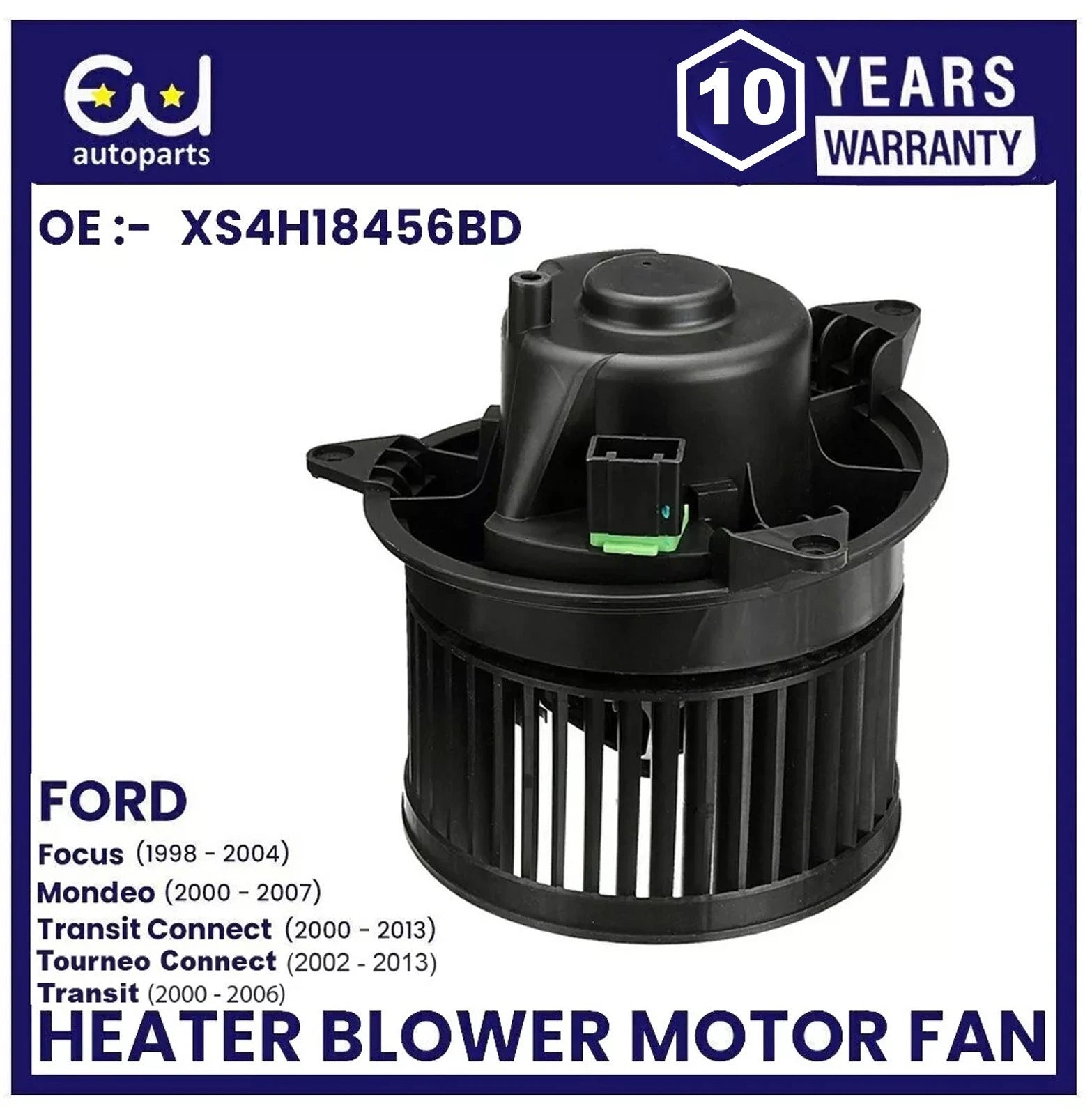HEATER BLOWER MOTOR FAN FOR FORD TOURNEO TRANSIT CONNECT 1.8 DI 1.8 TDCI 1.8 16V