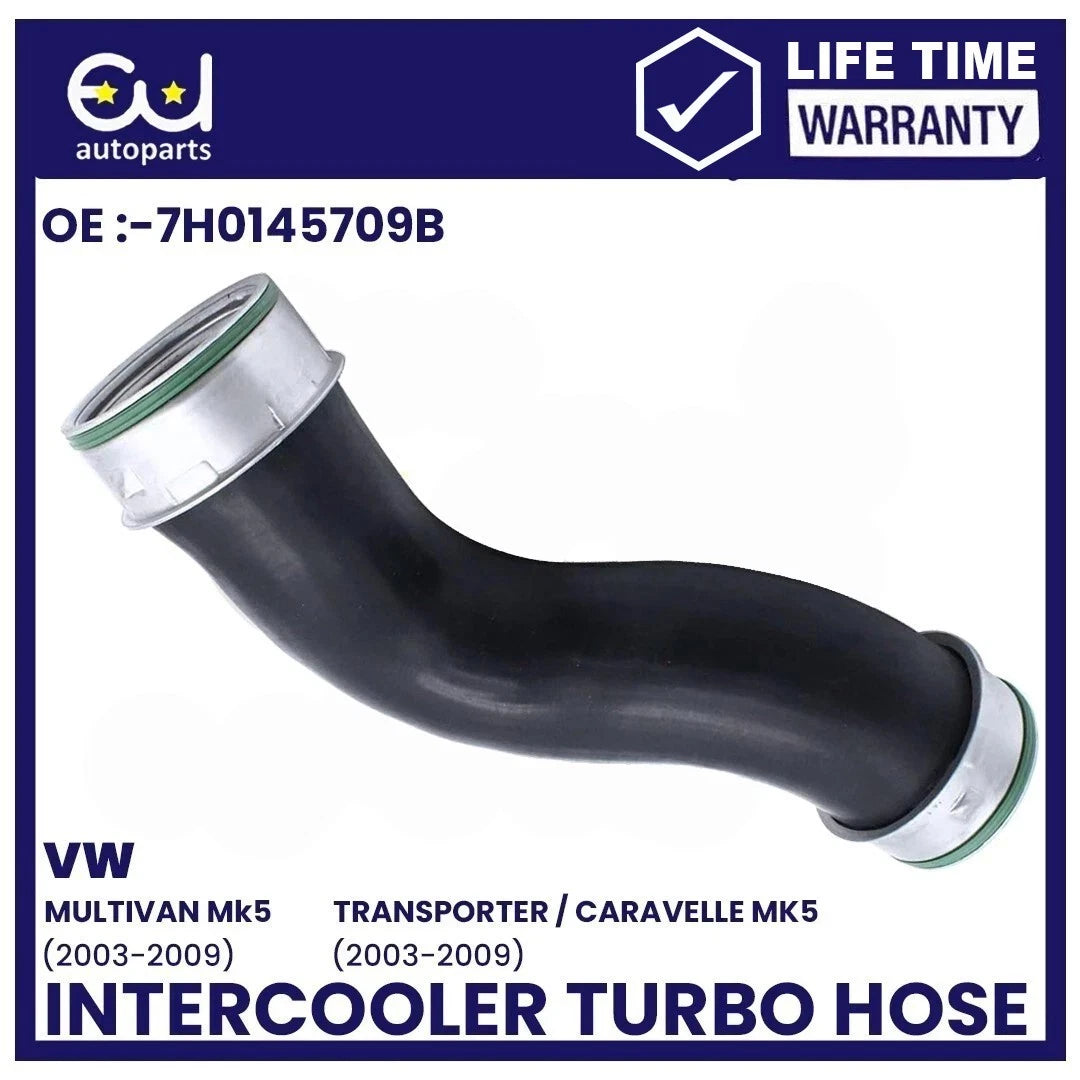 INTERCOOLER TURBO HOSE PIPE FOR VW TRANSPORTER MULTIVAN T5 1.9 TDI 2003-2009